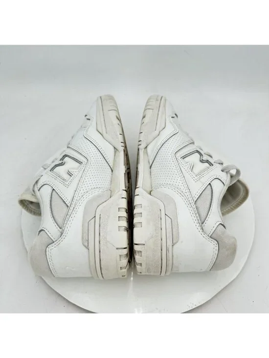 New Balance 550 Men Size 7D BB550PB White Grey Athletic Shoes - Picture 2 of 10